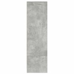 vidaXL Dulapuri gri beton 29,5x34x119,5 cm Lemn prelucrat