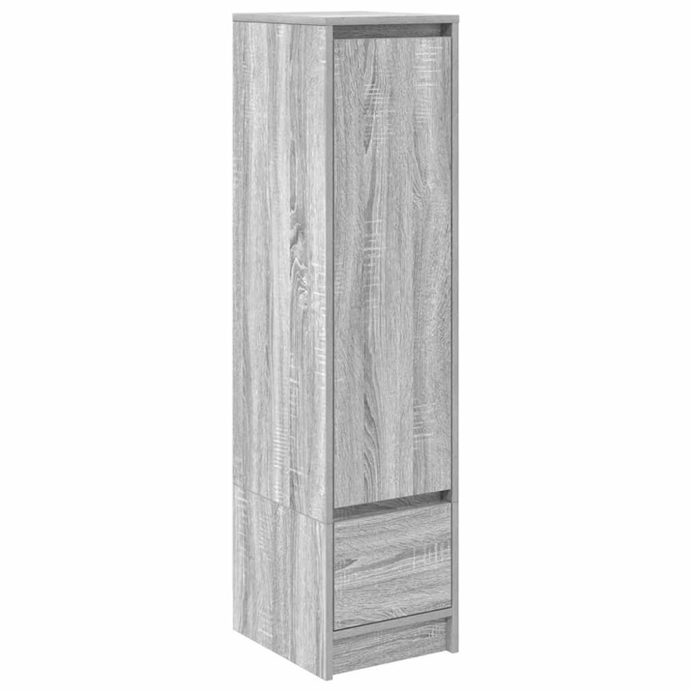 vidaXL Dulapuri gri Sonoma 29,5x34x119,5 cm Lemn prelucrat