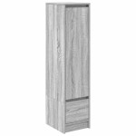 vidaXL Dulapuri gri Sonoma 29,5x34x119,5 cm Lemn prelucrat