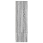 vidaXL Dulapuri gri Sonoma 29,5x34x119,5 cm Lemn prelucrat