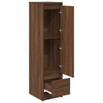 vidaXL Tablou Stejar maro 29,5x34x119,5 cm Lemn prelucrat