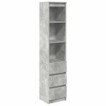 vidaXL Tablou beton gri 37,5x35x180 cm Lemn prelucrat