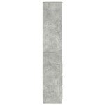 vidaXL Tablou beton gri 37,5x35x180 cm Lemn prelucrat