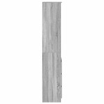 vidaXL Dulapuri gri Sonoma 37,5x35x180 cm Lemn prelucrat