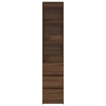 vidaXL Dulap Stejar maro 37,5x35x180 cm Lemn prelucrat