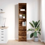 vidaXL Dulapuri din lemn vechi 37,5x35x180 cm lemn prelucrat