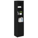 vidaXL Tablou Stejar negru 37,5x35x180 cm Lemn prelucrat vidaXL Tablou Stejar negru 37,5x35x180 cm Lemn prelucrat