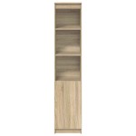 vidaXL Tablou Stejar Sonoma 37,5x35x180 cm Lemn prelucrat