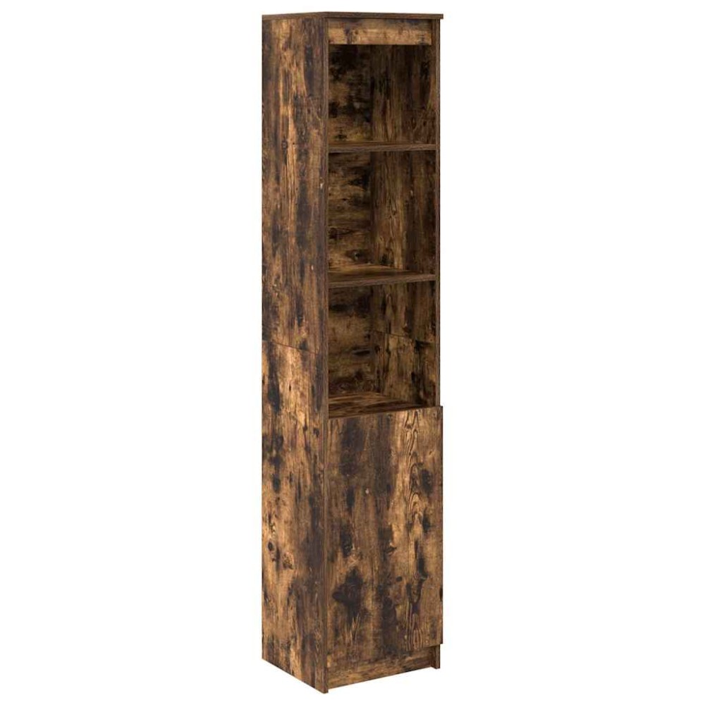 vidaXL Tablou stejar afumat 37,5x35x180 cm Lemn prelucrat