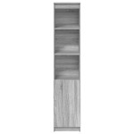 vidaXL Dulapuri gri Sonoma 37,5x35x180 cm Lemn prelucrat