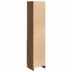 vidaXL Dulap Stejar maro 37,5x35x180 cm Lemn prelucrat