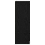 vidaXL Bufetă Stejar negru 37,5x35x99 cm Lemn prelucrat vidaXL Bufetă Stejar negru 37,5x35x99 cm Lemn prelucrat