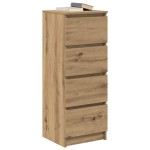 vidaXL Bufetă Stejar Artisan 37,5x35x99 cm Lemn prelucrat