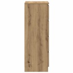 vidaXL Bufetă Stejar Artisan 37,5x35x99 cm Lemn prelucrat