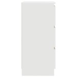 vidaXL Bufetă albă 37,5x35x76 cm din lemn prelucrat