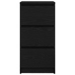 vidaXL Bufetă Stejar negru 37,5x35x76 cm Lemn prelucrat vidaXL Bufetă Stejar negru 37,5x35x76 cm Lemn prelucrat