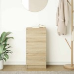 vidaXL Bufetă Stejar Sonoma 37,5x35x76 cm Lemn prelucrat