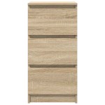 vidaXL Bufetă Stejar Sonoma 37,5x35x76 cm Lemn prelucrat