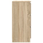 vidaXL Bufetă Stejar Sonoma 37,5x35x76 cm Lemn prelucrat