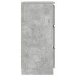 vidaXL Bufetă Gri Beton 37,5x35x76 cm Lemn prelucrat