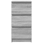 vidaXL Bufetă gri Sonoma 37,5x35x76 cm Lemn prelucrat