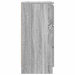 vidaXL Bufetă gri Sonoma 37,5x35x76 cm Lemn prelucrat