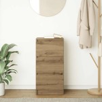 vidaXL Bufetă Stejar Artisan 37,5x35x76 cm Lemn prelucrat vidaXL Bufetă Stejar Artisan 37,5x35x76 cm Lemn prelucrat