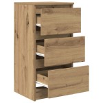 vidaXL Bufetă Stejar Artisan 37,5x35x76 cm Lemn prelucrat vidaXL Bufetă Stejar Artisan 37,5x35x76 cm Lemn prelucrat