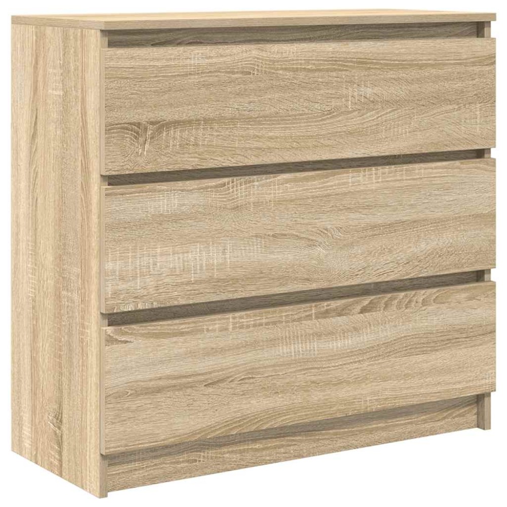 vidaXL Bufetă Stejar Sonoma 80x35x76 cm Lemn prelucrat