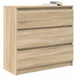 vidaXL Bufetă Stejar Sonoma 80x35x76 cm Lemn prelucrat