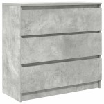 vidaXL Bufetă Gri Beton 80x35x76 cm Lemn prelucrat vidaXL Bufetă Gri Beton 80x35x76 cm Lemn prelucrat