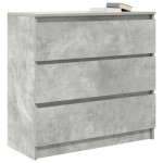 vidaXL Bufetă Gri Beton 80x35x76 cm Lemn prelucrat vidaXL Bufetă Gri Beton 80x35x76 cm Lemn prelucrat