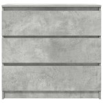 vidaXL Bufetă Gri Beton 80x35x76 cm Lemn prelucrat vidaXL Bufetă Gri Beton 80x35x76 cm Lemn prelucrat