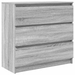 vidaXL Bufetă gri Sonoma 80x35x76 cm Lemn prelucrat vidaXL Bufetă gri Sonoma 80x35x76 cm Lemn prelucrat