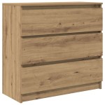 vidaXL Bufetă Stejar Artisan 80x35x76 cm Lemn prelucrat vidaXL Bufetă Stejar Artisan 80x35x76 cm Lemn prelucrat