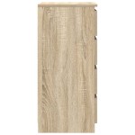 vidaXL Bufetă Stejar Sonoma 37,5x35x76 cm Lemn prelucrat