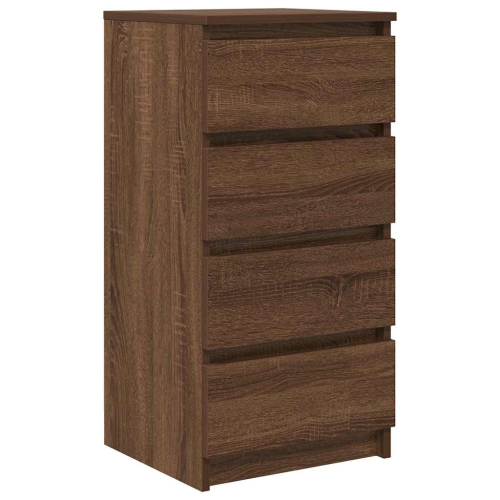 vidaXL Bufetă Stejar maro 37,5x35x76 cm Lemn prelucrat