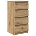 vidaXL Bufetă Stejar Artisan 37,5x35x76 cm Lemn prelucrat