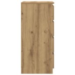 vidaXL Bufetă cu sertare Stejar Artisan 37,5x35x99 cm Lemn prelucrat