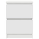 vidaXL Dulap TV alb 40x35x54 cm lemn prelucrat