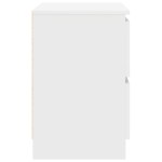 vidaXL Dulap TV alb 40x35x54 cm lemn prelucrat