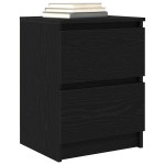 vidaXL Dulap TV negru 40x35x54 cm din lemn prelucrat