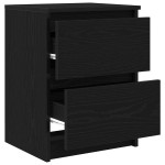 vidaXL Dulap TV negru 40x35x54 cm din lemn prelucrat