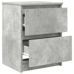 vidaXL Dulap TV Beton Gri 40x35x54 cm Lemn prelucrat