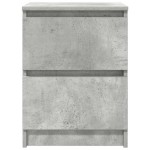 vidaXL Dulap TV Beton Gri 40x35x54 cm Lemn prelucrat