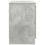 vidaXL Dulap TV Beton Gri 40x35x54 cm Lemn prelucrat