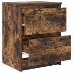vidaXL Dulap TV Stejar afumat 40x35x54 cm Lemn prelucrat