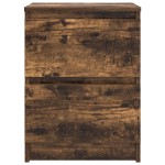 vidaXL Dulap TV Stejar afumat 40x35x54 cm Lemn prelucrat
