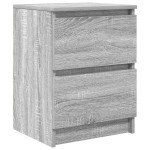 vidaXL Dulap TV Gri Sonoma 40x35x54 cm lemn prelucrat