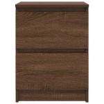 vidaXL Dulap TV Stejar maro 40x35x54 cm Lemn prelucrat